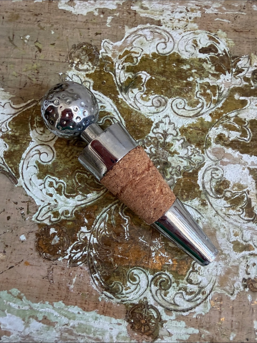 FREE Golf Ball Wine Bottle Stopper